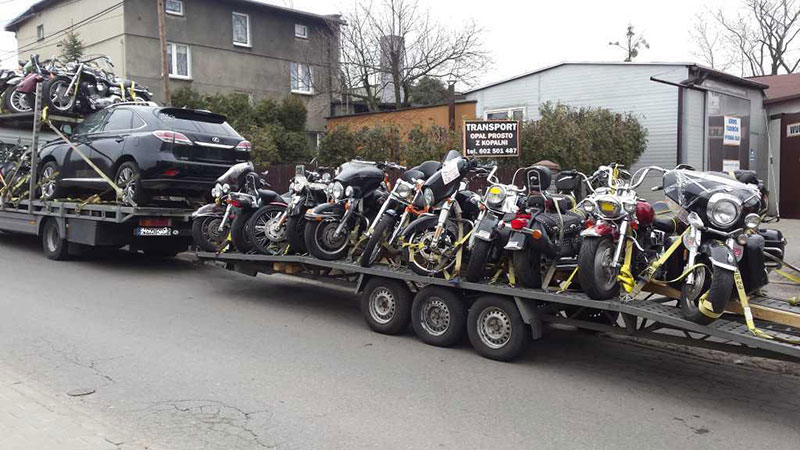 import motocykli ze stanów zjednoczonych